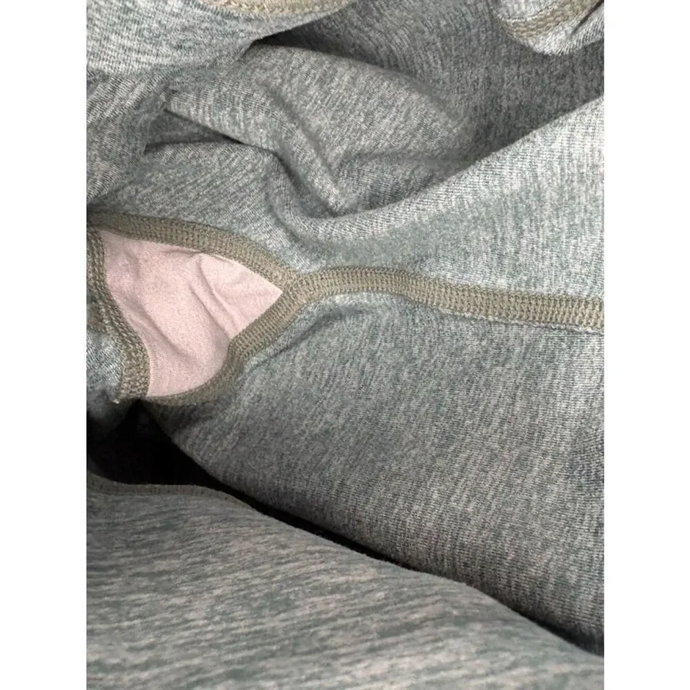 Alo Yoga Alosoft High Waist Lounge Leggings in Seagrass Green, size XS.